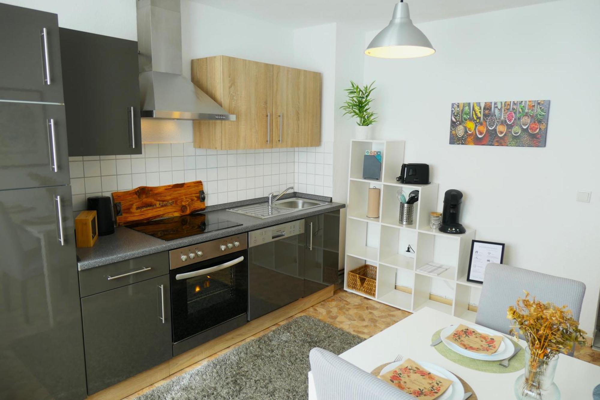 Schoelerberg Apartment Mit Tiefgaragenparkplatz Und Kingsize-Bett Osnabrück Eksteriør bilde