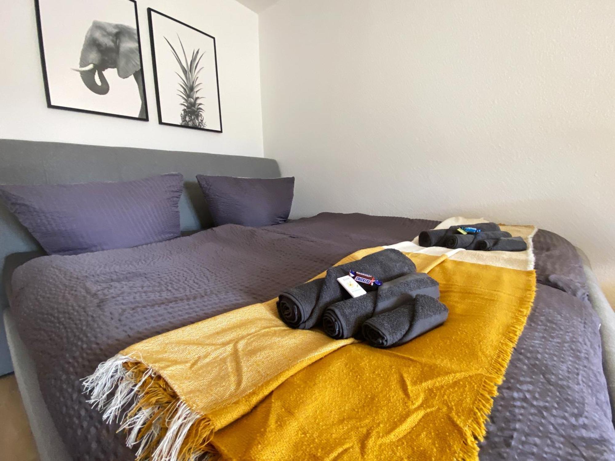 Schoelerberg Apartment Mit Tiefgaragenparkplatz Und Kingsize-Bett Osnabrück Eksteriør bilde